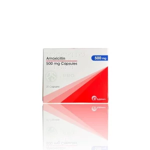 Amoxicillin 500 mg by RudiPharm contains 21 Capsules